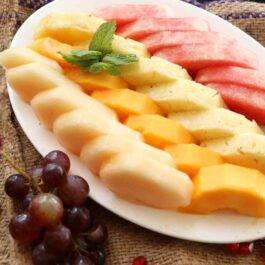 شرائح الفواكه المشكلة Sliced Mix Fruits